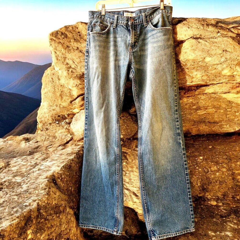 Bullhead Rincon Blue Jeans Straight Leg Medium Wash Denim Mens 32 X 32